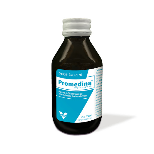 PROMEDINA CLORFENIRAMINA DEXTROMETORFANO 2-7.5MG SUSP 120ML